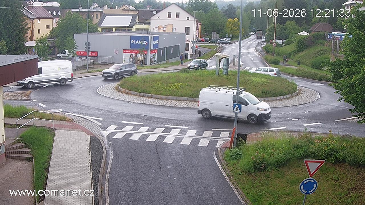 Obrázek - Kruhový objezd
