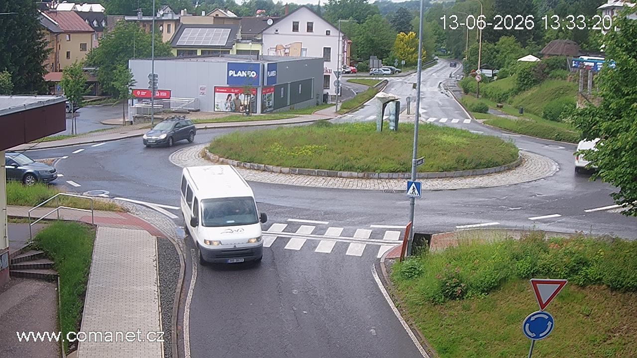 Obrázek - Kruhový objezd